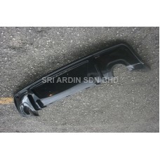 Mazda 3 BL 08-13 Sedan Rear Bumper Diffuser - Double Exhaust
